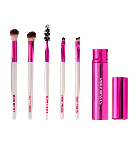 kit de pincéis olhos ruby kisses UNICO kit de pincéis olhos ruby kisses UNICO