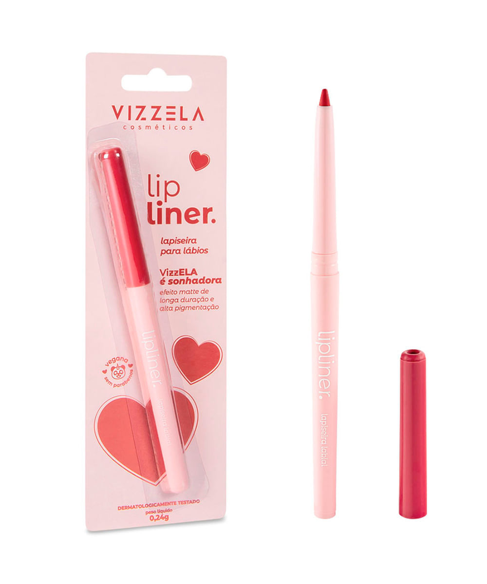 lapiseira labial 03 sonhadora lipliner vizzela