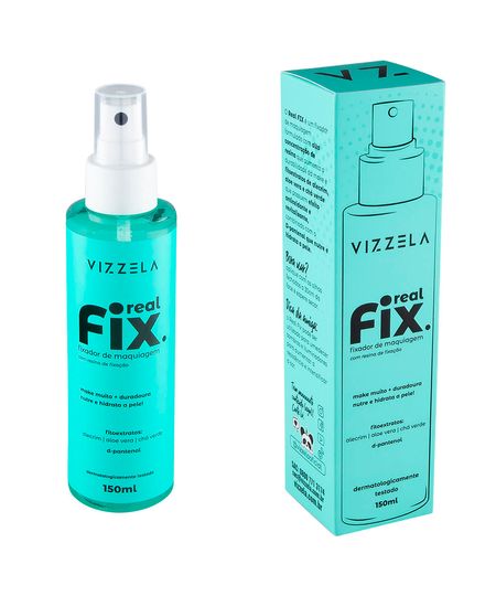 fixador de maquiagem real fix vizzela UNICO fixador de maquiagem real fix vizzela UNICO