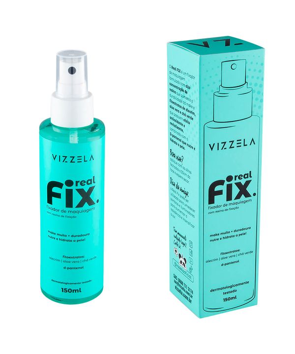 fixador de maquiagem real fix vizzela UNICO