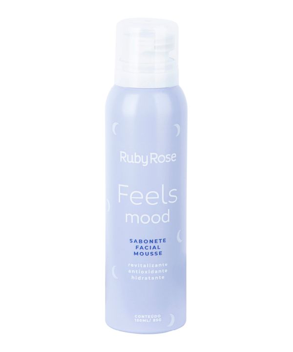 sabonete facial mousse feels mood ruby rose UNICO