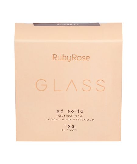 pó solto banana glass ruby rose UNICO pó solto banana glass ruby rose UNICO
