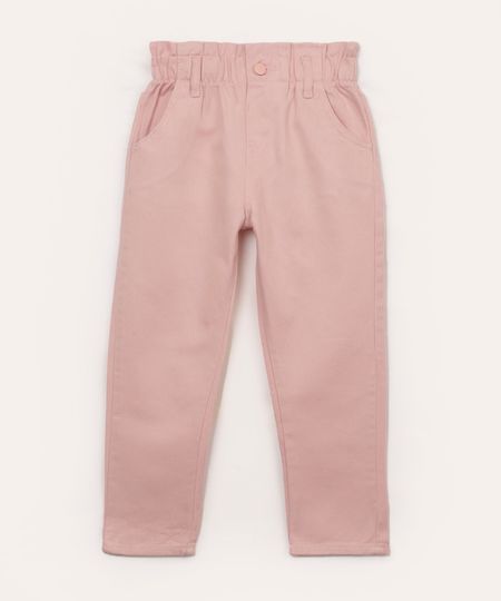 calça de sarja infantil clochard rosa 4 calça de sarja infantil clochard rosa 4