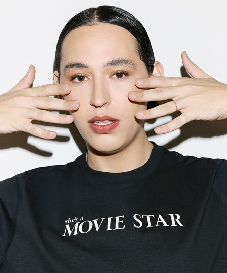 camiseta she is a movie star Gabb algodão sustentável preta P camiseta she is a movie star Gabb algodão sustentável preta P