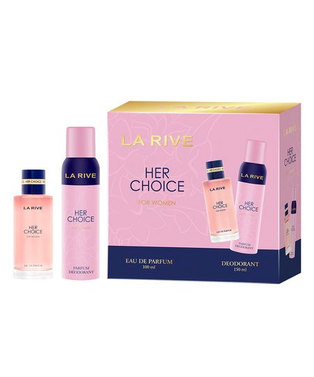 kit la rive her choice edt + desdorante UNICO kit la rive her choice edt + desdorante UNICO