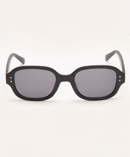 óculos de sol oval triton preto UNICO