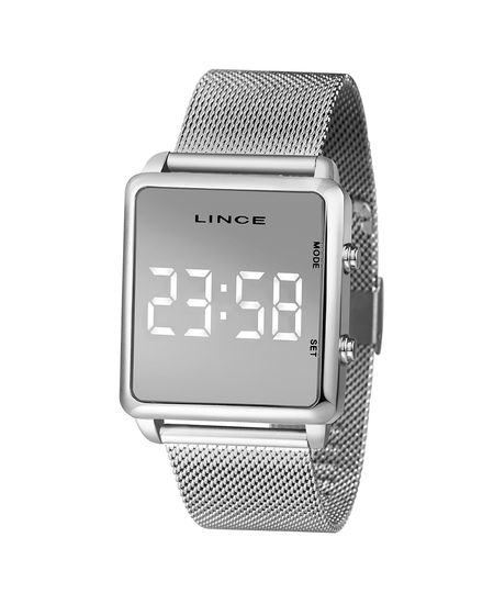 relógio lince digital MDM4619L BXSX prateado UNICO relógio lince digital MDM4619L BXSX prateado UNICO