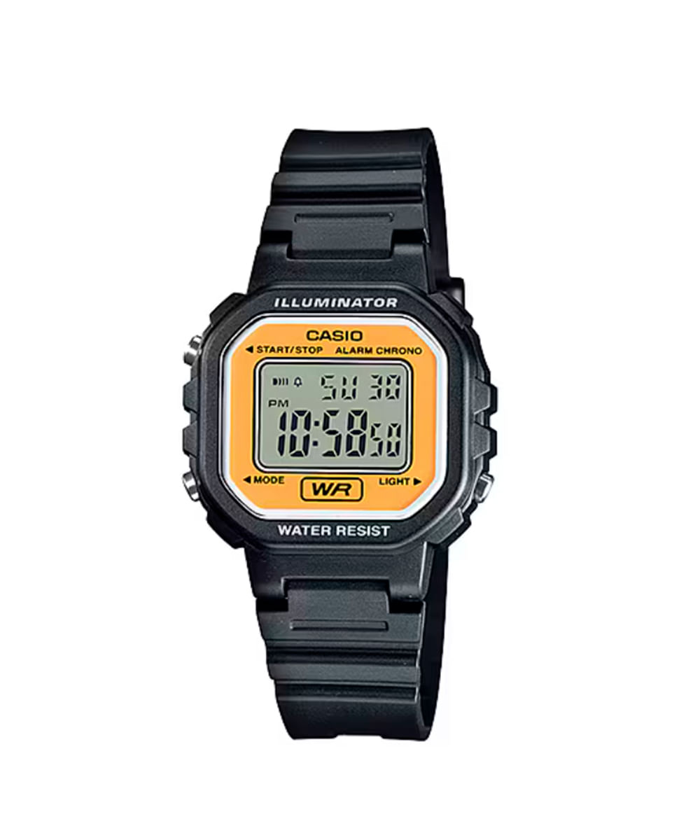relógio casio digital LA-20WH-9ADF preto