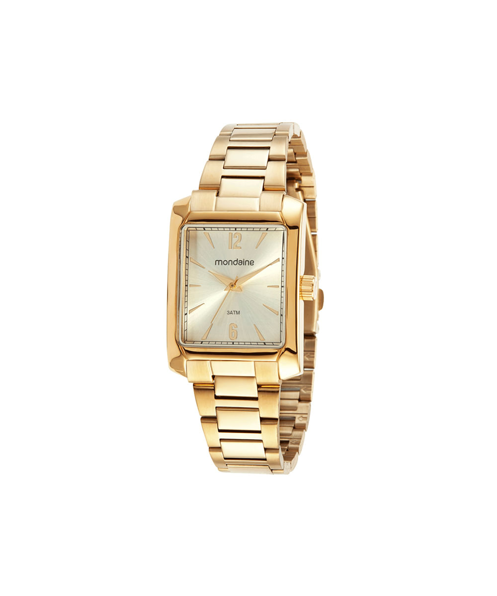 relógio mondaine analógico 32417LPMVDE1KF dourado