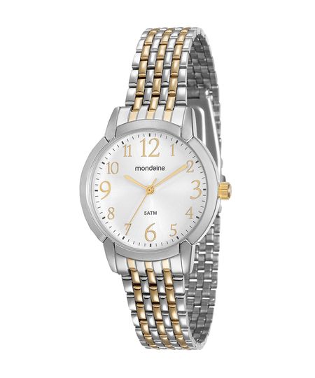 relógio mondaine analógico 53569LPMVBE1KX prateado UNICO