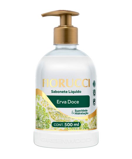 sabonete líquido fiorucci erva doce 500ml 500 ML