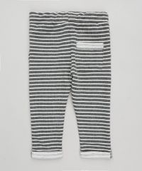 Calca-Infantil-em-Moletom-Listrada-com-Bolsos-Cinza-Mescla-Escuro-8728650-Cinza_Mescla_Escuro_4