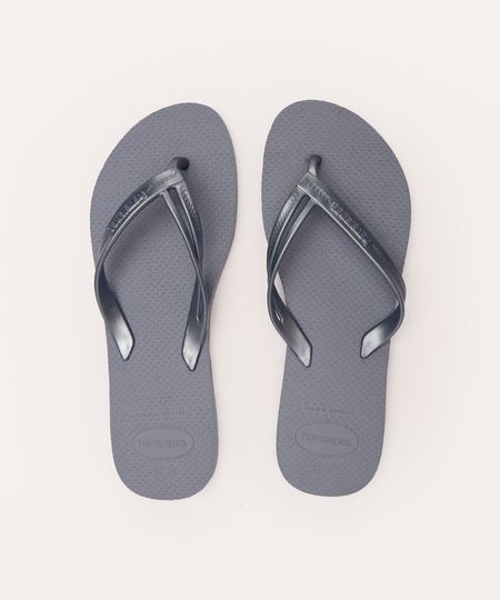chinelo havaianas elegance azul 33-34