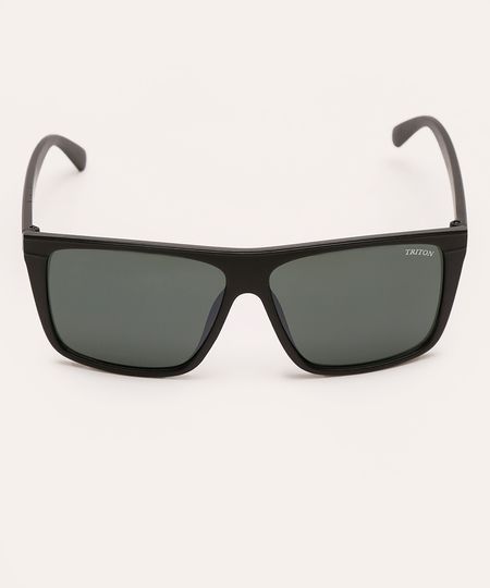 óculos de sol esportivo quadrado triton preto UNICO