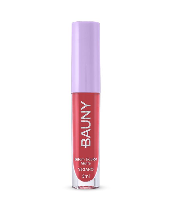 batom bauny líquido matte 100 UNICO