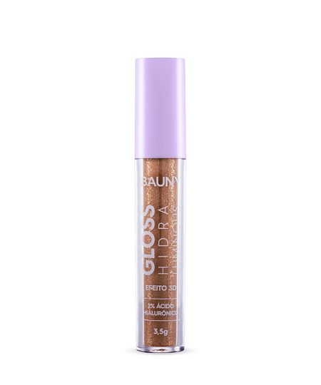 gloss 3d choco glow bauny marrom UNICO
