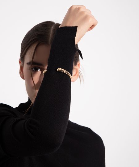 bracelete minimalista mindset dourado UNICO