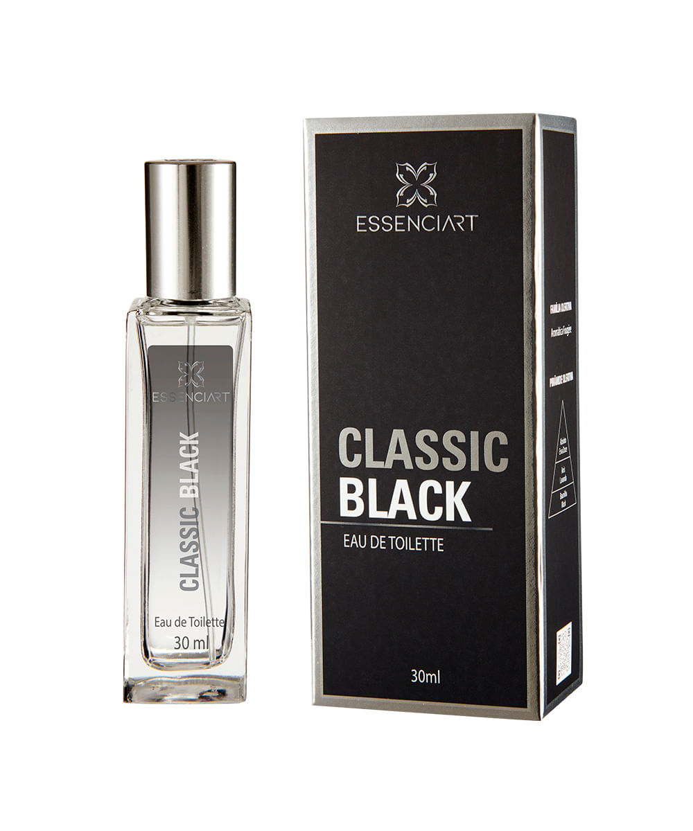essenciart classic black edt masc 30ml