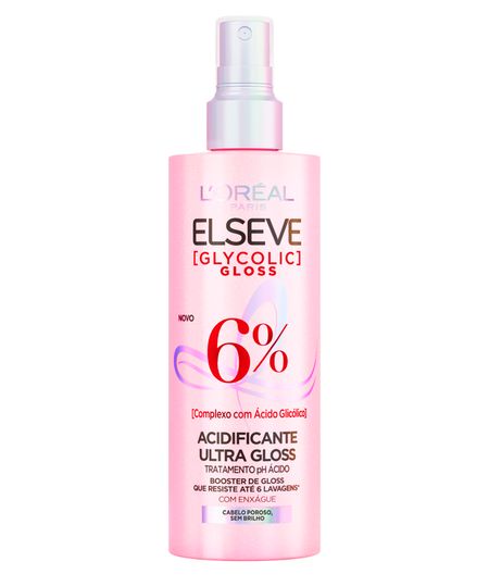 acidificante ultra gloss elseve glycolic gloss 200ml 200 ML acidificante ultra gloss elseve glycolic gloss 200ml 200 ML
