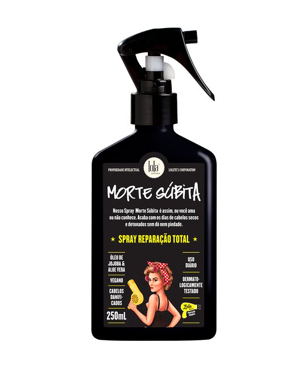 finalizador morte súbita reparação total lola cosmetics 250ml 250 ML