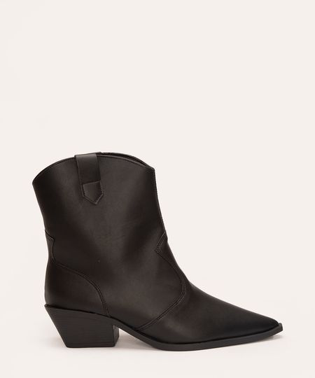 bota country salto baixo oneself preto 34