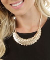 Colar-Texturizado-Dourado-8122849-Dourado_2