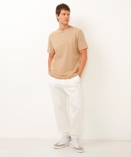 calça de moletom relaxed off white P