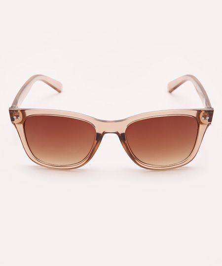 óculos de sol quadrado marrom UNICO óculos de sol quadrado marrom UNICO