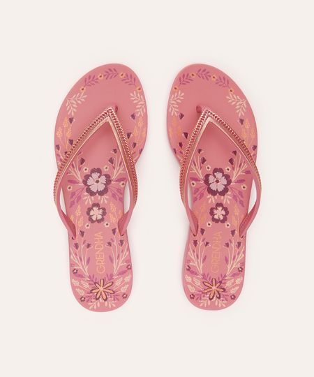 chinelo mais açaí energia grendha lilás 35