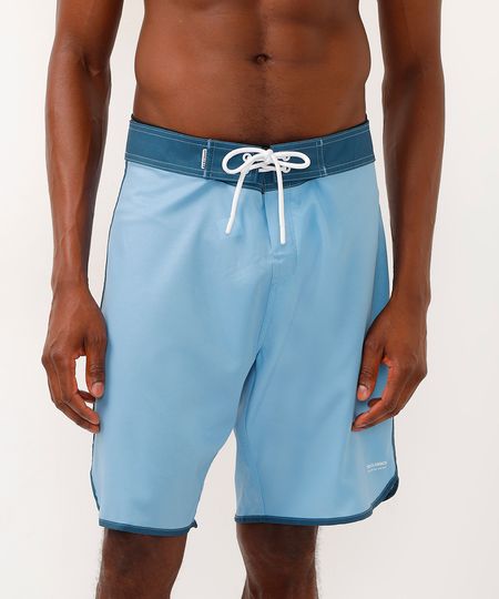 bermuda boardshort bicolor azul 40