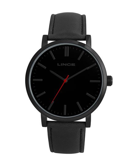 relógio lince analógico MRC4425L P1PX preto UNICO