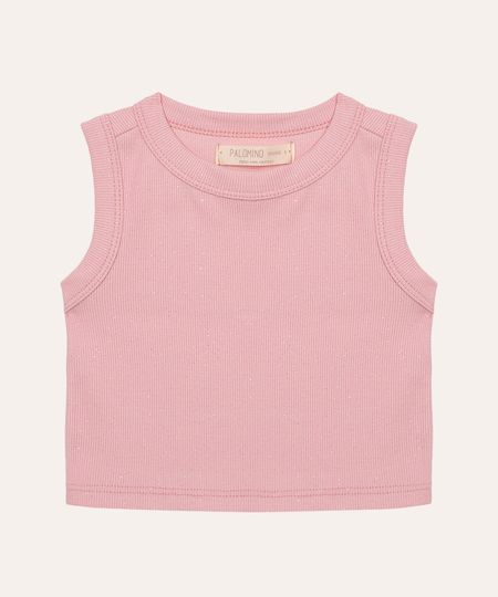 regata infantil com glitter rosa 4