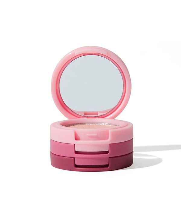paleta trio de sombras océane 4 you rose sparkle UNICO