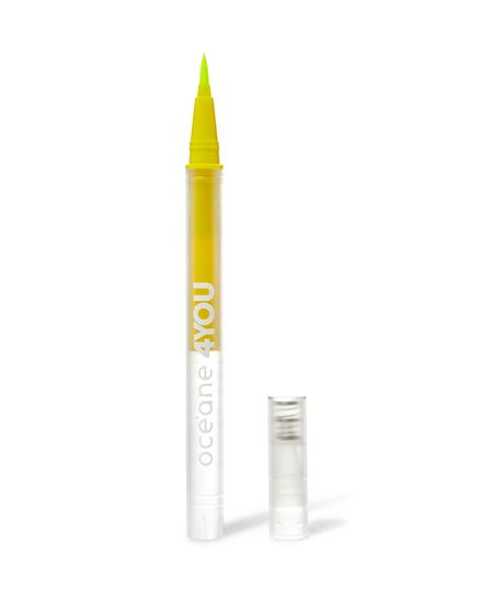caneta delineadora flash color pen océane 4 you neon yellow UNICO