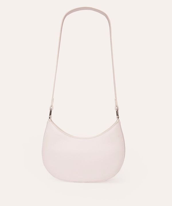 bolsa baguete lisa branca UNICO