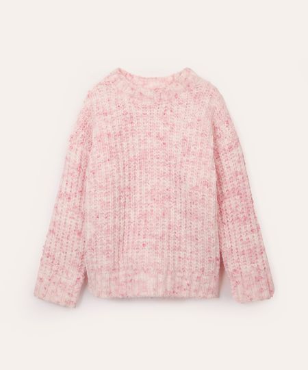 suéter infantil de tricot rosa 4 suéter infantil de tricot rosa 4