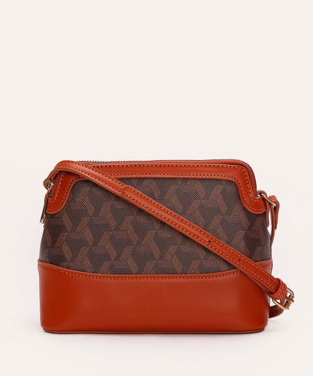 bolsa crossbody dois zíperes colorido UNICO
