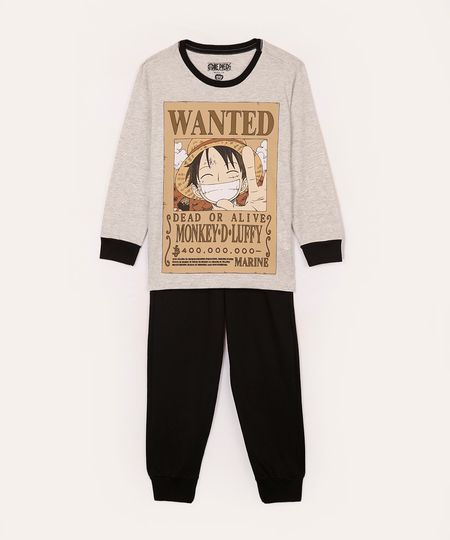 pijama infantil longo one piece cinza 6 pijama infantil longo one piece cinza 6