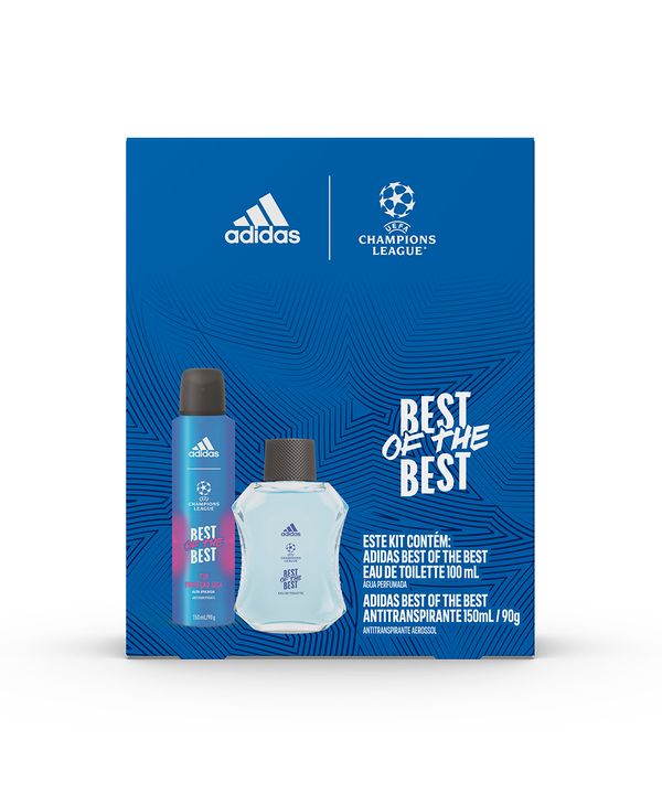 kit adidas uefa n9 edt 100ml dbs 150ml UNICO