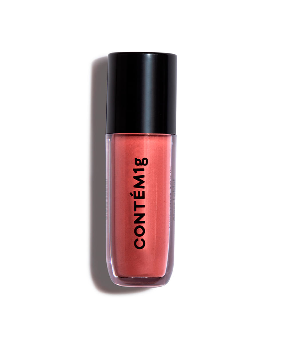 lip gloss golden hour contém 1g rosa