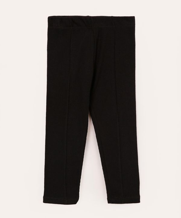 calça legging de montaria infantil preta 3