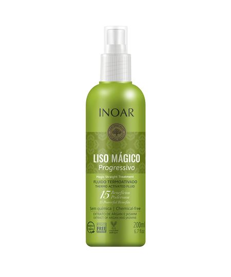 protetor inoar liso mágico fluído progressivo 200ml 200 ML protetor inoar liso mágico fluído progressivo 200ml 200 ML