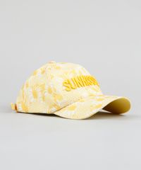 Bone-Feminino-Estampado-de-Abacaxi-Aba-Curva-Amarelo-9371863-Amarelo_2