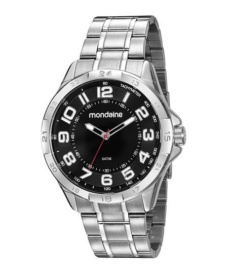 relógio mondaine 53829g0mvne2kf analógico prateado UNICO relógio mondaine 53829g0mvne2kf analógico prateado UNICO
