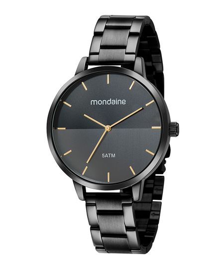 relógio mondaine 32387lpmvpe4kt analógico preto UNICO
