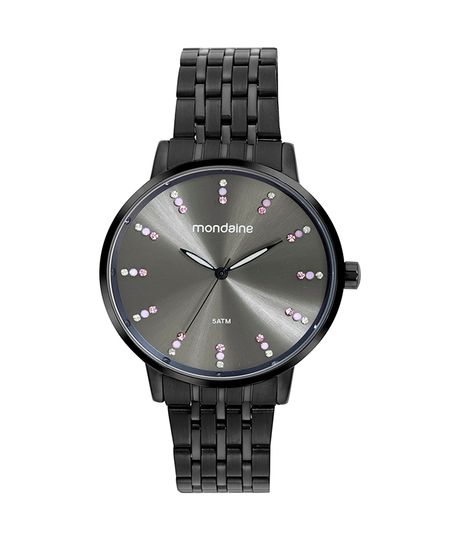 relógio mondaine 32666lpmvpe2ka analógico preto UNICO