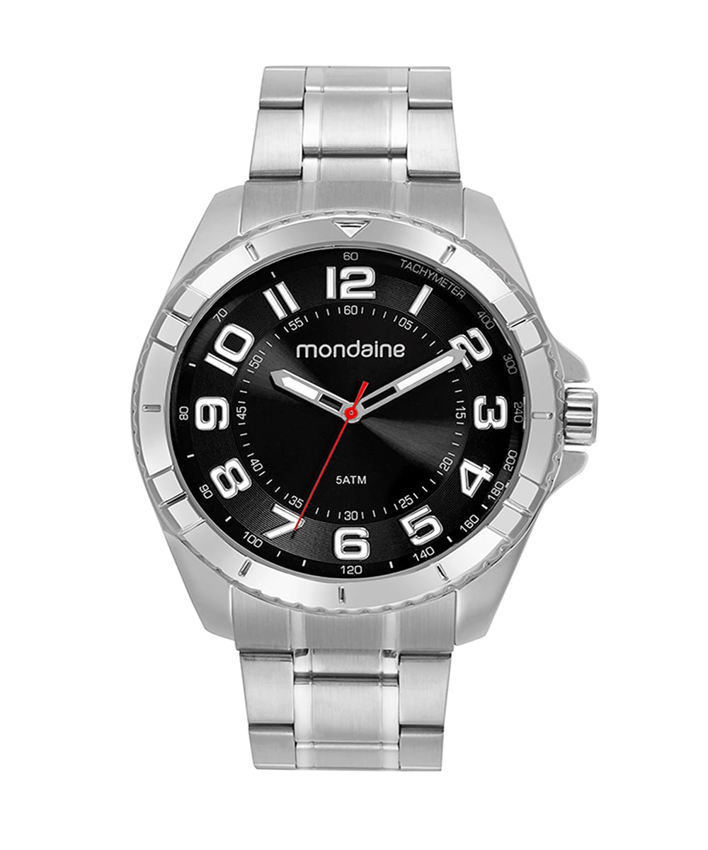 relógio mondaine 32638g0mvne2kt analógico cinza