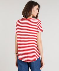 Blusa-Feminina-Listrada--Alma-Salgada-Alma-Lavada--Manga-Curta-Decote-Redondo-Vermelha-9349710-Vermelho_2
