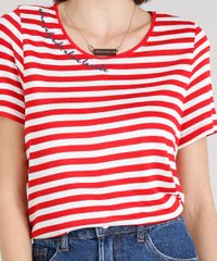 Blusa-Feminina-Listrada--Alma-Salgada-Alma-Lavada--Manga-Curta-Decote-Redondo-Vermelha-9349710-Vermelho_4