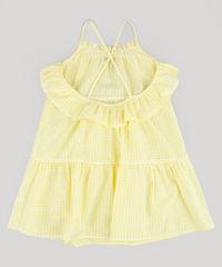 Vestido-Infantil-Estampado-Xadrez-Vichy-com-Babados-Amarelo-9182780-Amarelo_2